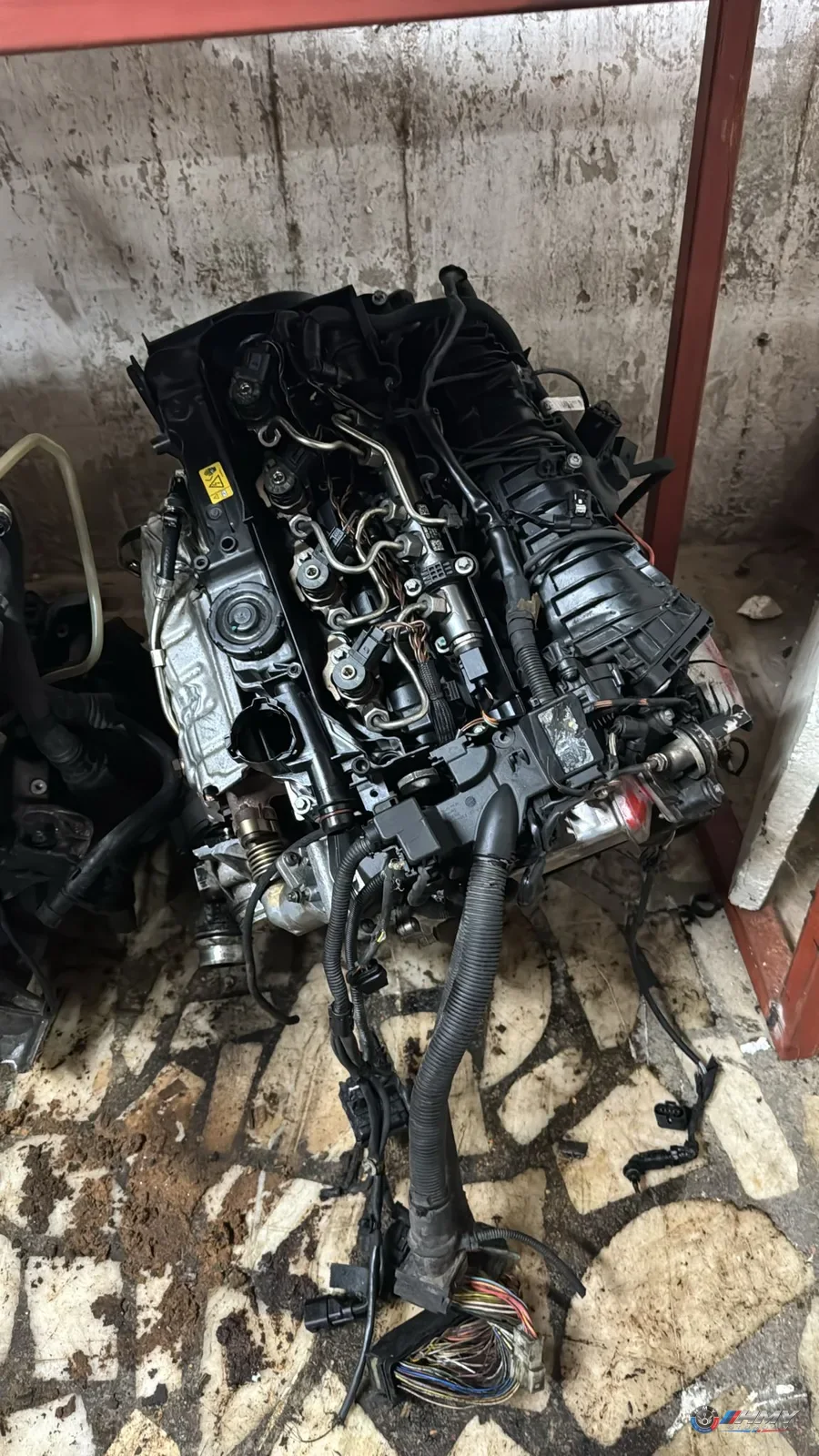 BMW 3 Serisi 5 Serisi F10 F30 N47D20C 2.0 Dizel Komple Motor Orijinal Çıkma
