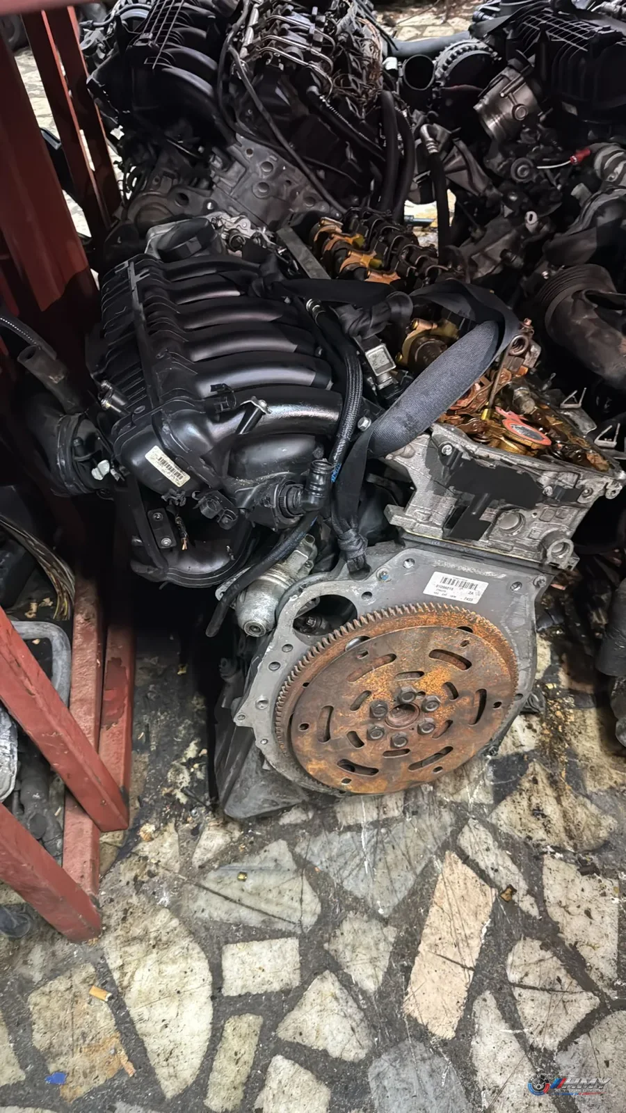 BMW 3 Serisi 5 Serisi E90 E60 N52B25 Yarım Motor Orijinal Çıkma