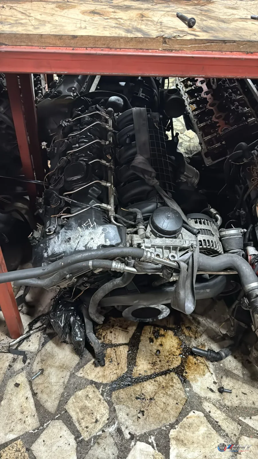 BMW 3 Serisi 5 Serisi X5 E60 E90 N54B30 3.0 Benzinli Komple Motor Orijinal Çıkma