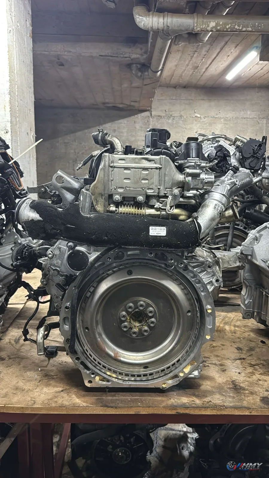 Mercedes-Benz OM654.820 2.0 Dizel Komple Motor Çıkma