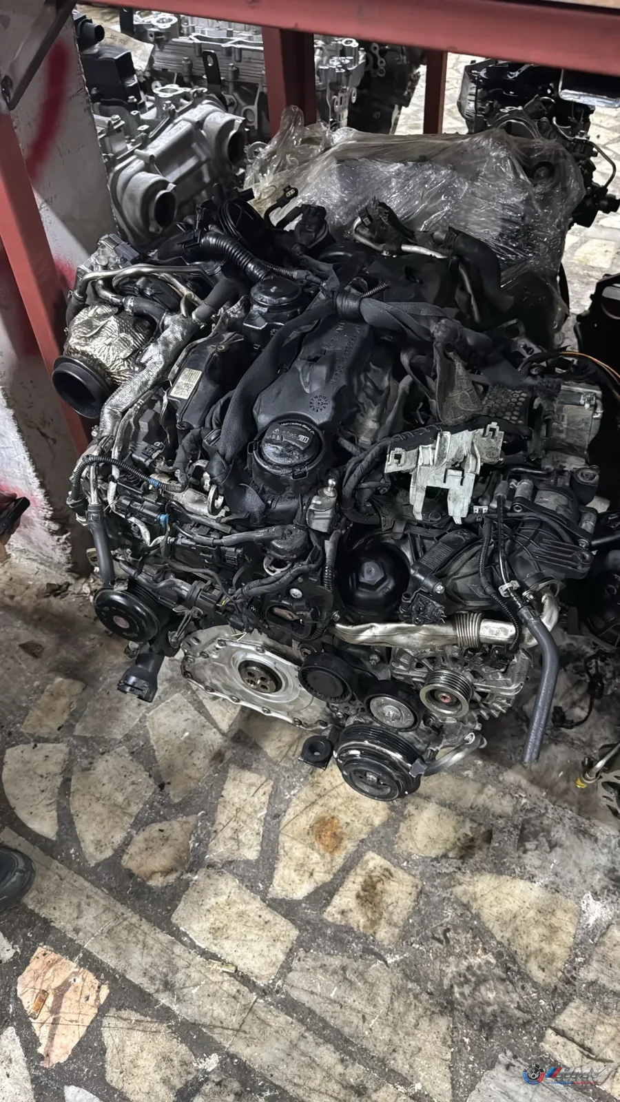Mercedes-Benz OM654.920 2.0 Dizel Büyük Turbolu Komple Motor Çıkma