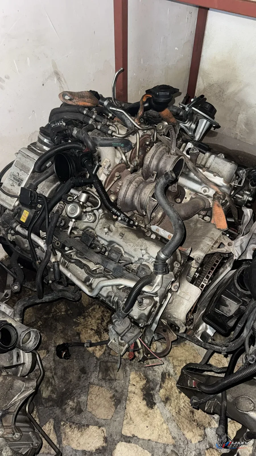 BMW X6 M S63B44A 4.4 V8 Benzinli Komple Motor Orijinal Çıkma