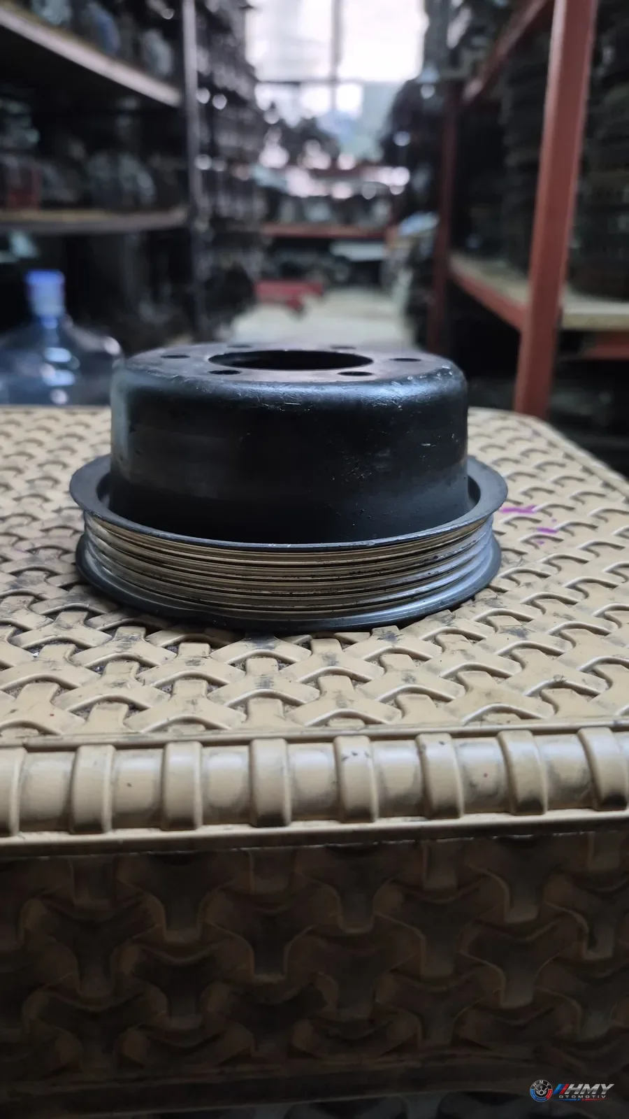 BMW E36 E38 E39 Krank Kasnağı 11231722553 Orijinal Çıkma