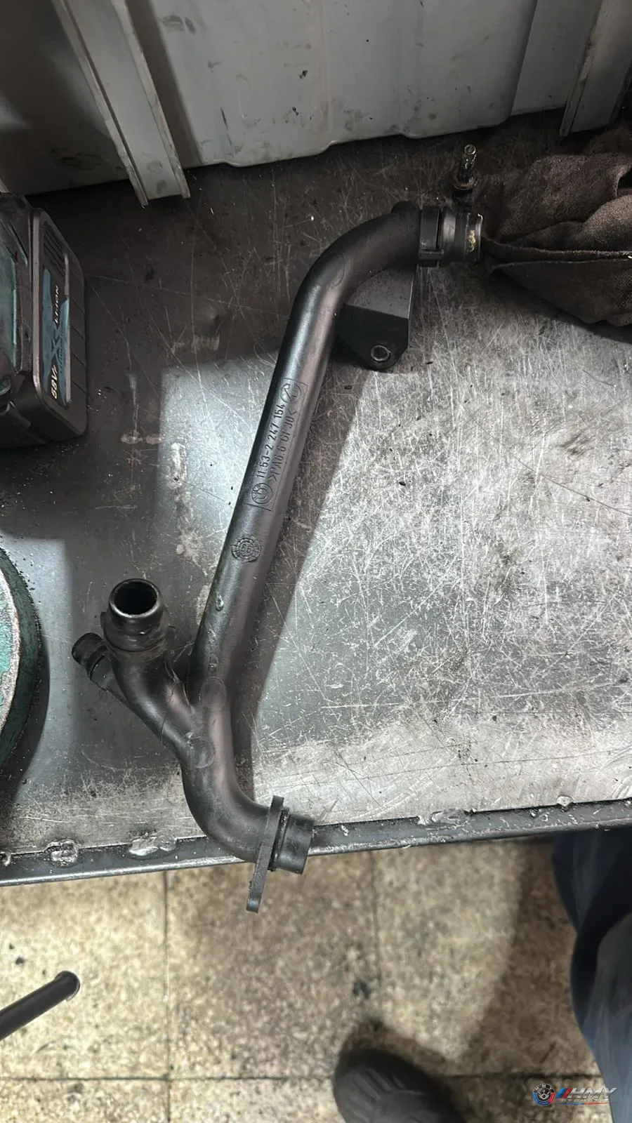 BMW Orijinal Çıkma E39 E46 - M47 Geri Dönüş Borusu 11532247154