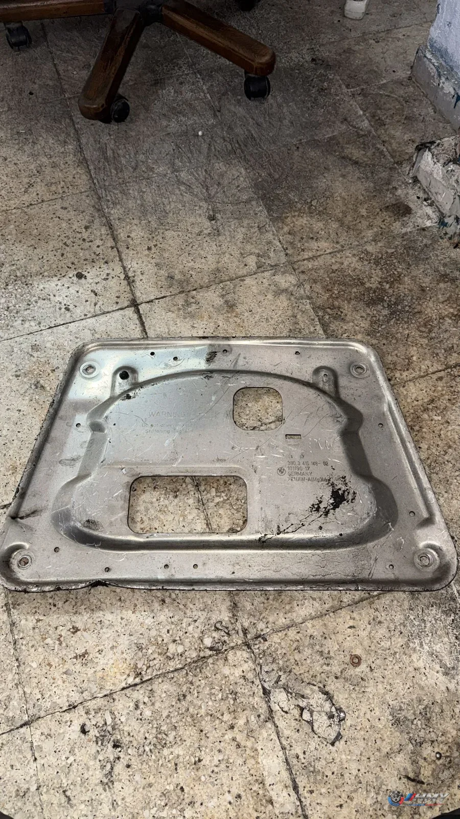 BMW Orijinal Çıkma X3 E83 - M47 M54 M57 N46 N47 N52 Takviye Plaka 31103415148