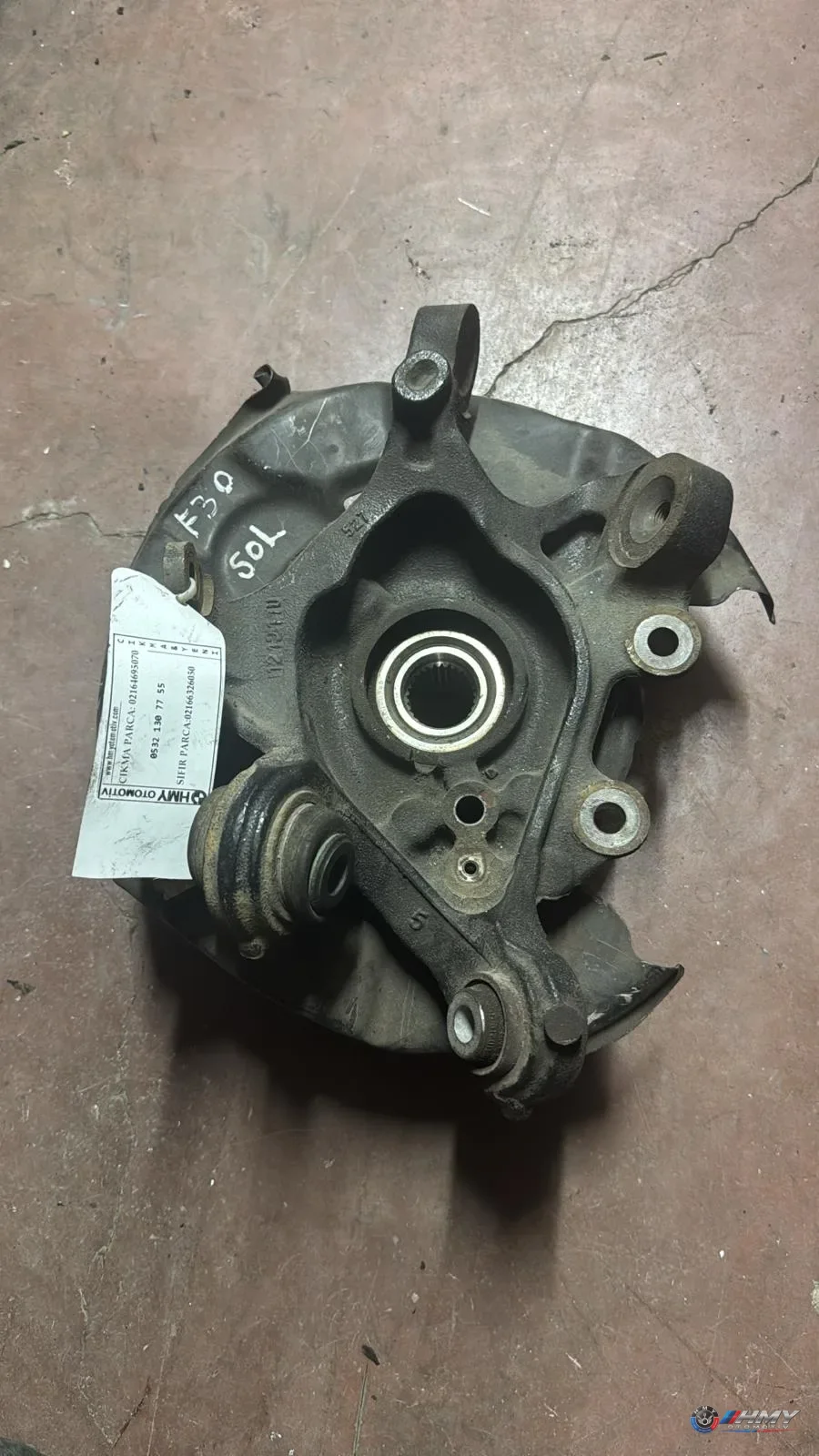 BMW Orijinal Çıkma 1 Serisi F20 F21 - Arka Sol Taşıyıcı 6792529