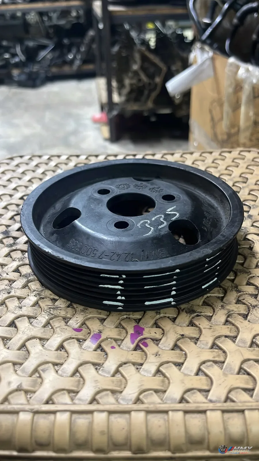 BMW E46 E60 E81 E82… Direksiyon Pompa Kasnağı 32427500335 Orijinal Çıkma
