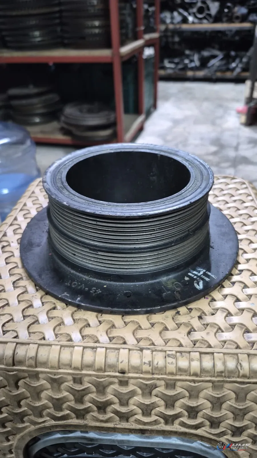 BMW Orijinal Çıkma X5 E53 - M62 4.6is Krank Kasnağı 11237513336