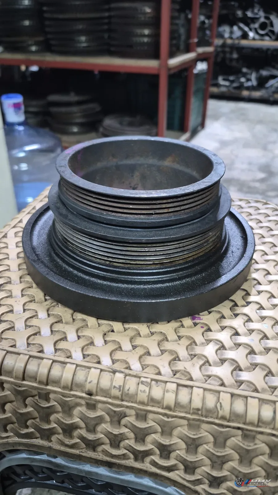 BMW E39 E46 E53 E60… M52 M54 M56 Krank Kasnağı 11237513862 Orijinal Çıkma