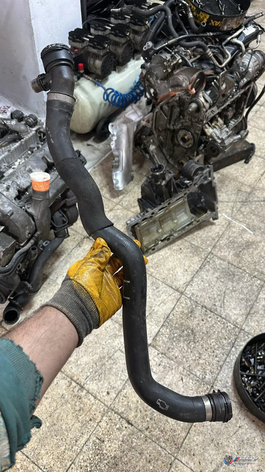 BMW Orijinal Çıkma G01 G02 G08 - B46 B48 Radyatör Motor Hortumu 17127535529