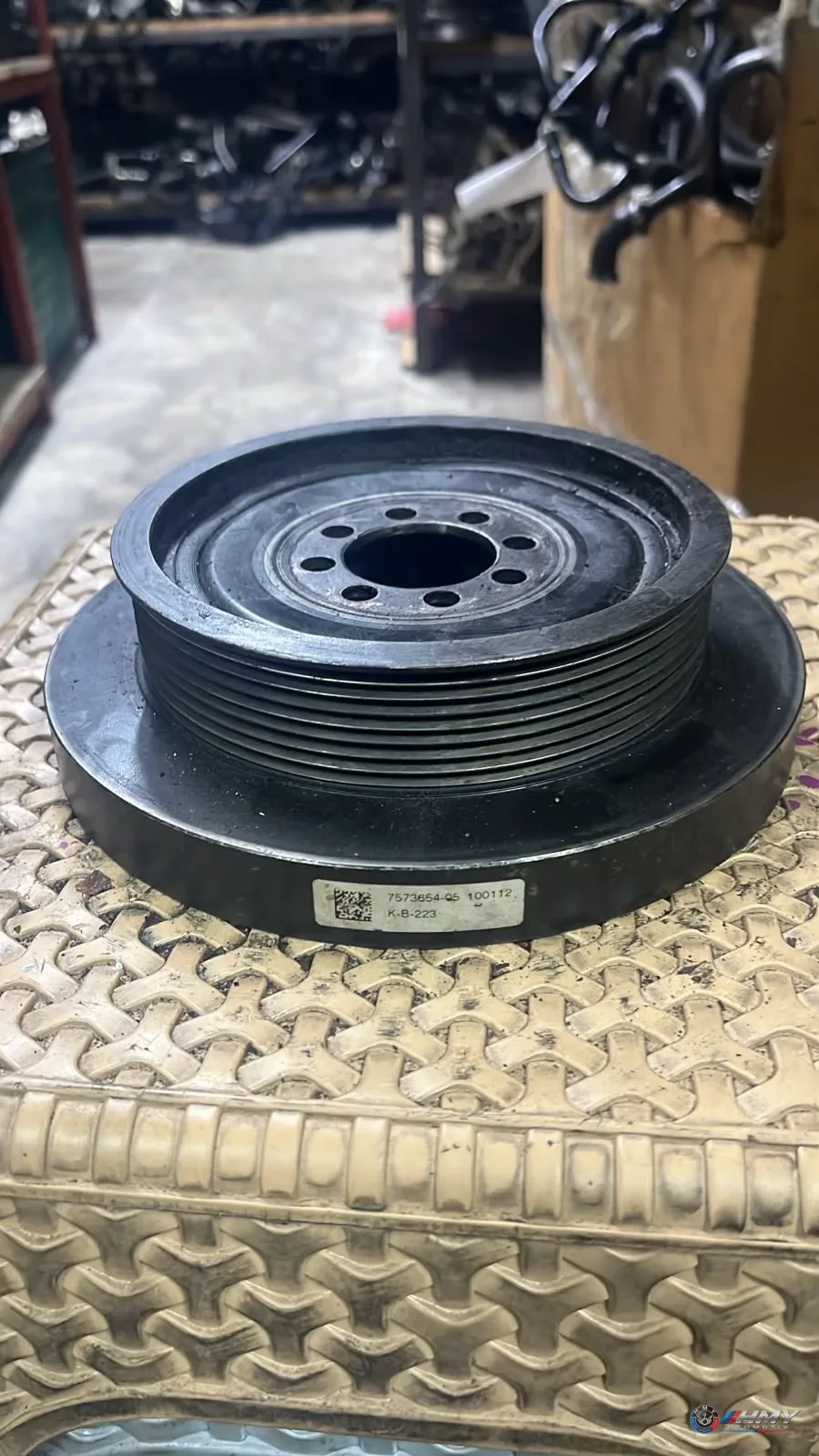 BMW Orijinal Çıkma Krank Kasnağı 7573654