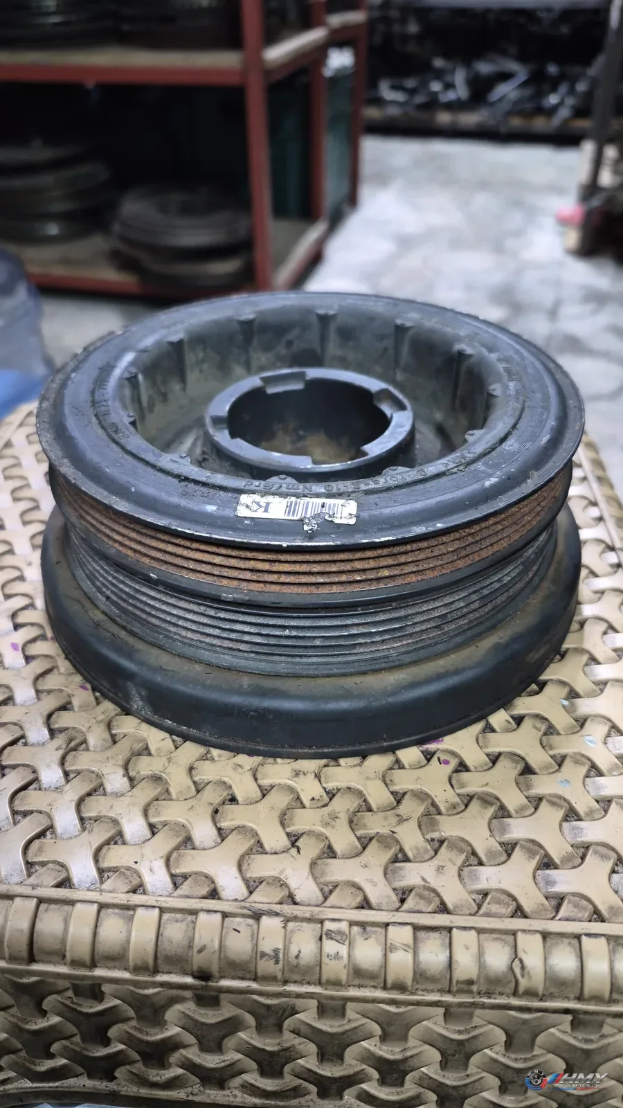 BMW E46 E53 E60 E61… M57 Krank Kasnağı 11238511371 Orijinal Çıkma