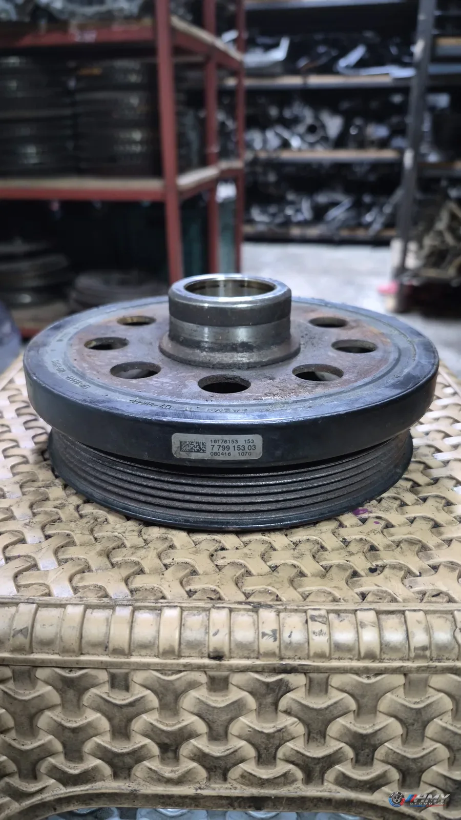 BMW E60 E61 E81 E82… N47 Krank Kasnağı 11237823191 Orijinal Çıkma