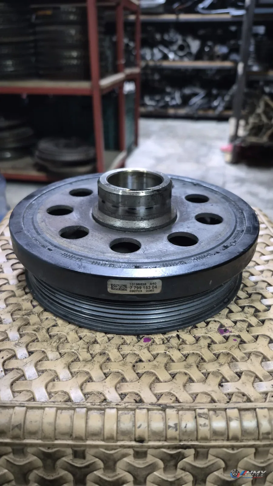 BMW E60 E61 E81 E82… N47 Krank Kasnağı 11237823191 Orijinal Çıkma
