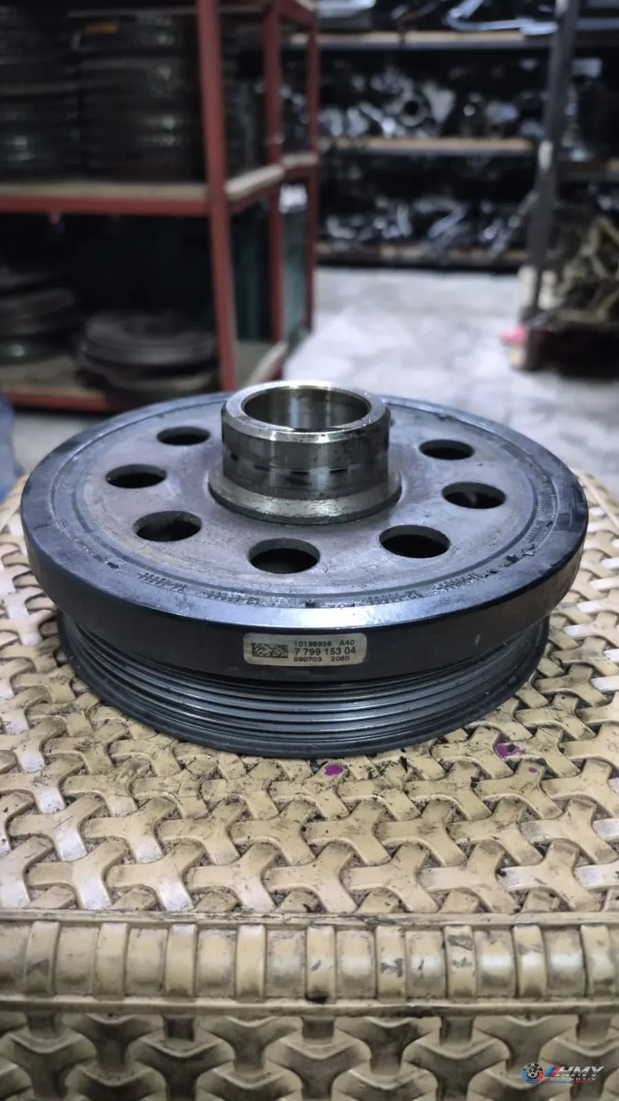 BMW E60 E61 E81 E82… N47 Krank Kasnağı 11237823191 Orijinal Çıkma