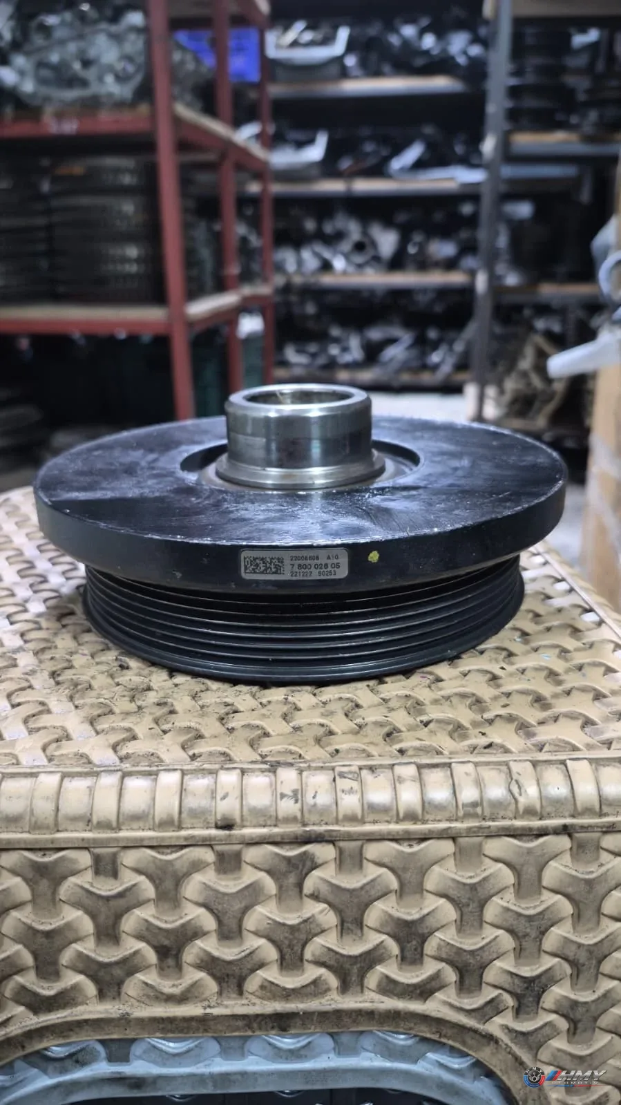 BMW Orijinal Çıkma E70 E71 F01 F02 F07 F10 - N57 Krank Kasnağı GT X5 LCI-X6 11237800026