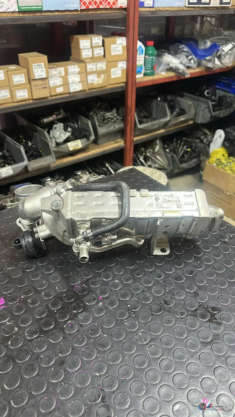 BMW Orijinal Çıkma 5 Serisi F10 - N57 Egzoz Gazı-Radyatör 11718476994