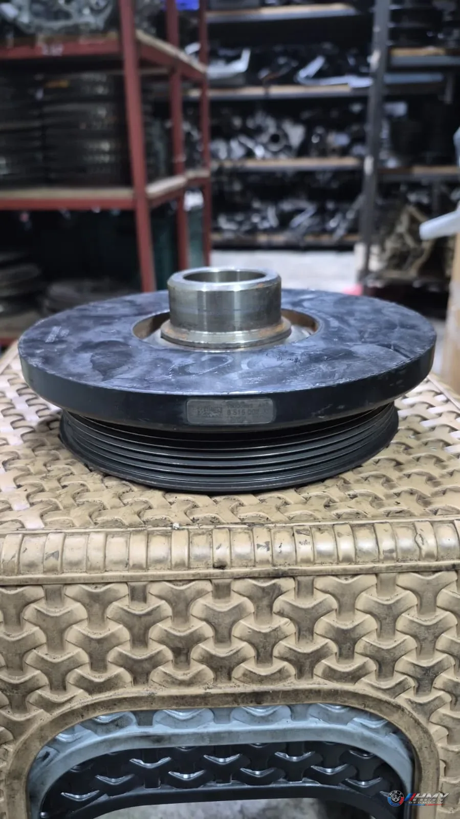 BMW Orijinal Çıkma F15 F25 F26 F30 - Krank Kasnağı 31-32-33-34-36-07-10-11-12-12-X3 X4 X5 N57S 11238515002